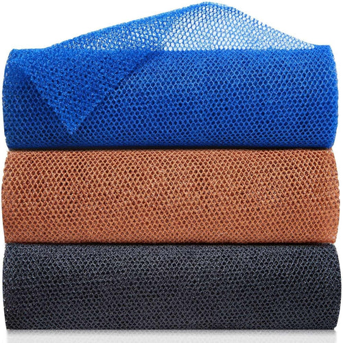 3 Pieces African Net Sponge African Exfoliating Net African Bath Sponge Scrubbin